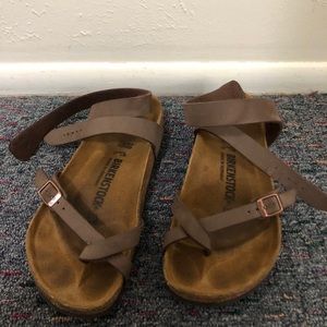 Birkenstock’s, Yara Oil Leather Sandals